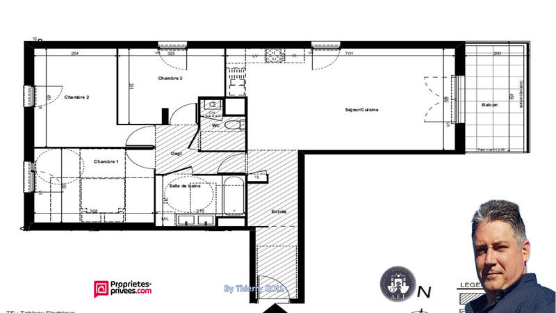 Appartement - 81 m² - 4 pièces