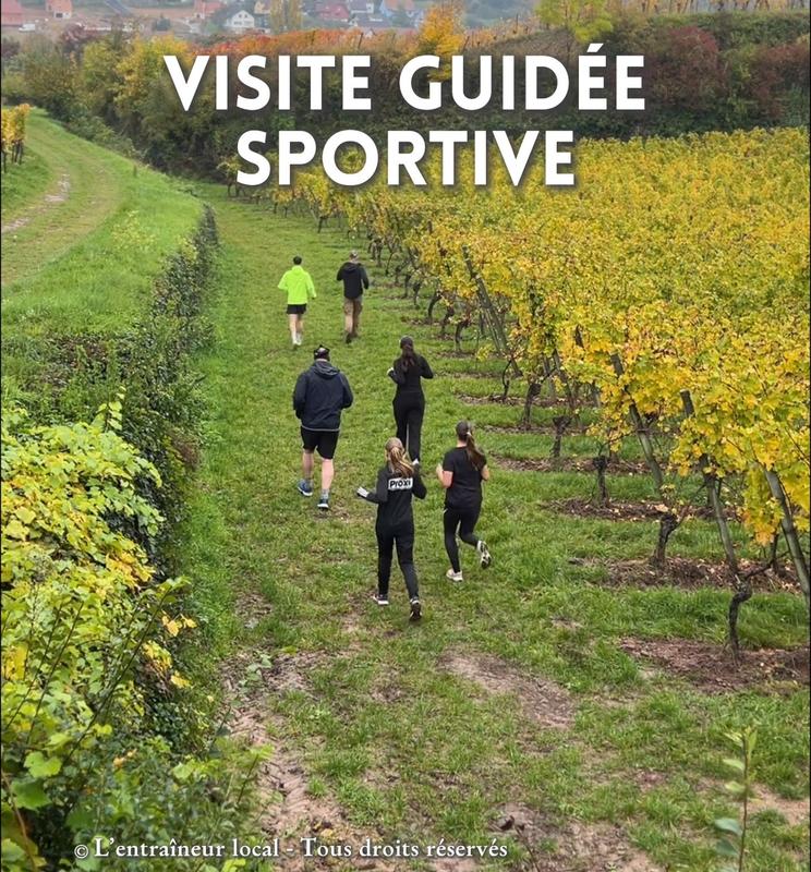 Visite sportive commentée "Vignoble" et dégustation - Offre été 2026
