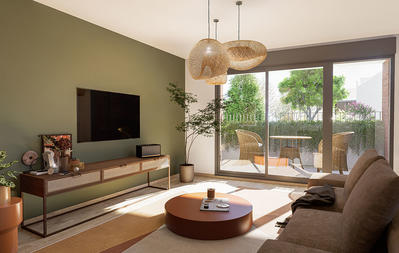 Appartement - 87 m² - 3 pièces