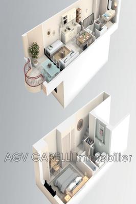 Appartement - 40 m² - 3 pièces