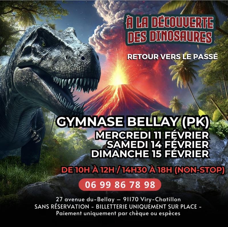 Exposition de dinosaures