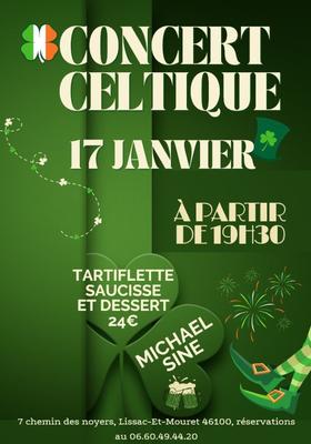 Concert celtique à l’Oasienne de Lissac-et-Mouret