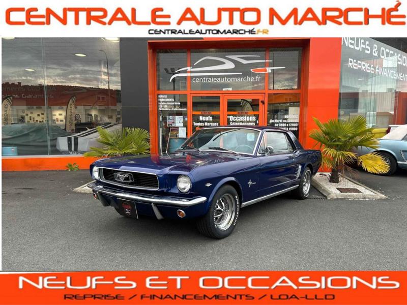 Ford Mustang Coupe 289ci V8 1966 Bleu