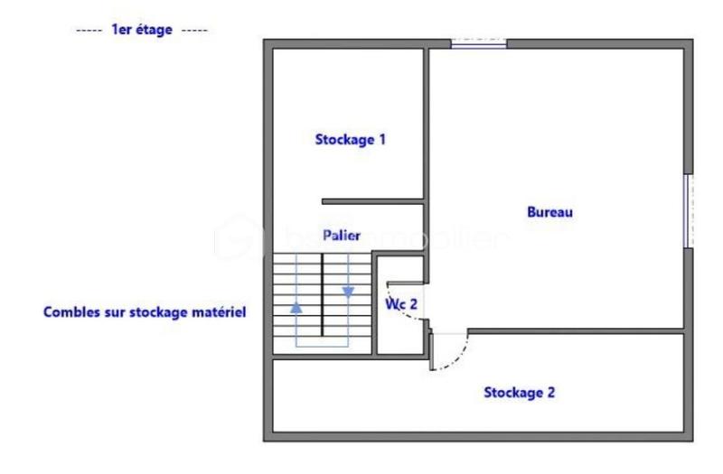 Local commercial - 272 m² - 12 pièces