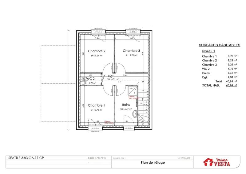 Maison - 81 m² - 4 pièces