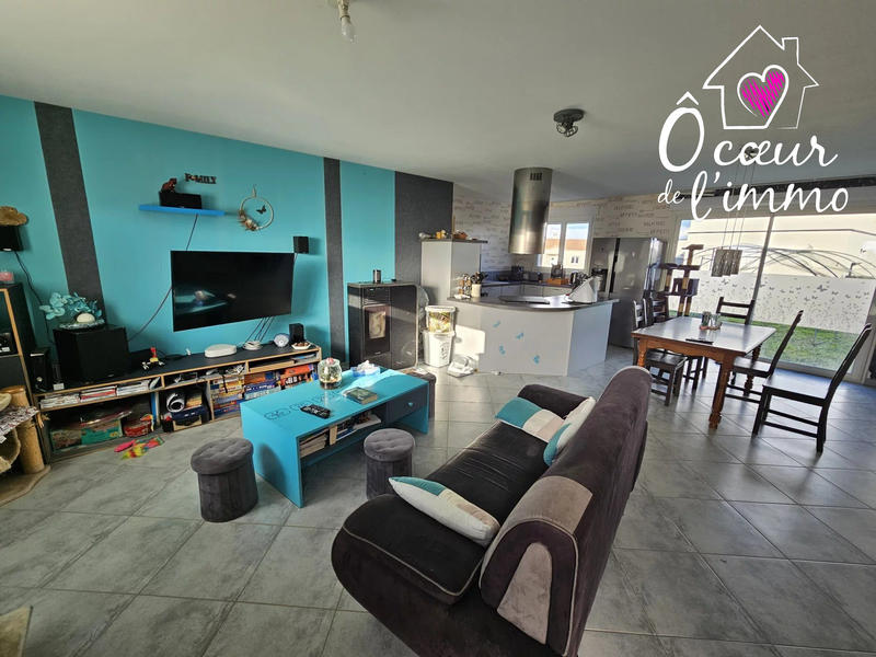 Maison - 102 m² - 6 pièces