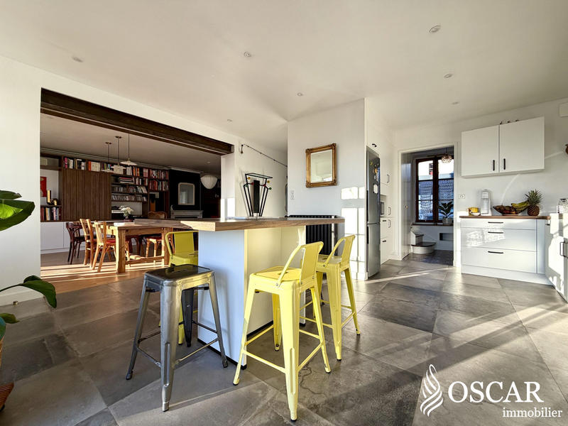 Maison ancienne - 160 m² - 9 pièces