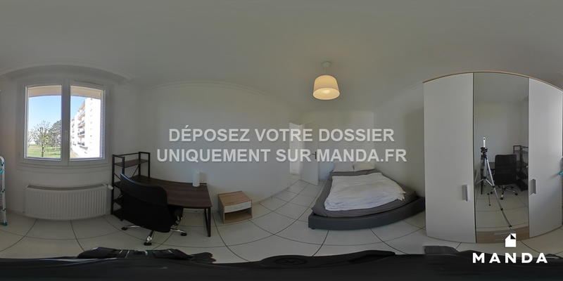 Chambre - 10 m² - 4 pièces
