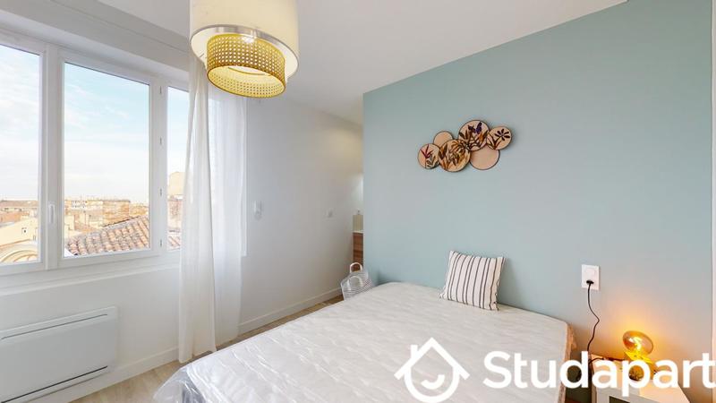 Chambre - 13 m² - 1 pièce