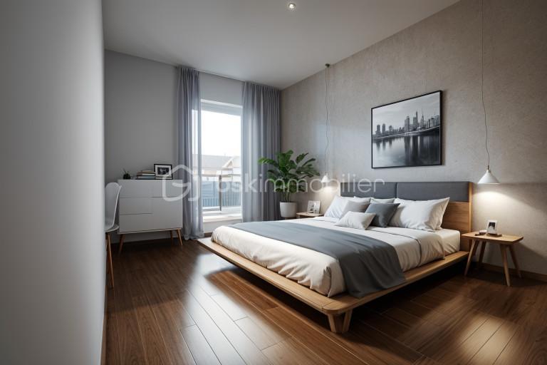 Appartement - 59 m² - 3 pièces