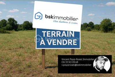 Terrain constructible - 803 m²