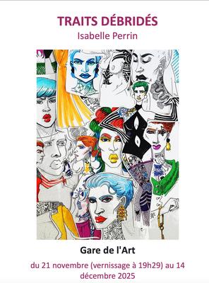 Expo Isabelle Perrin &quot;Traits débridés &quot;