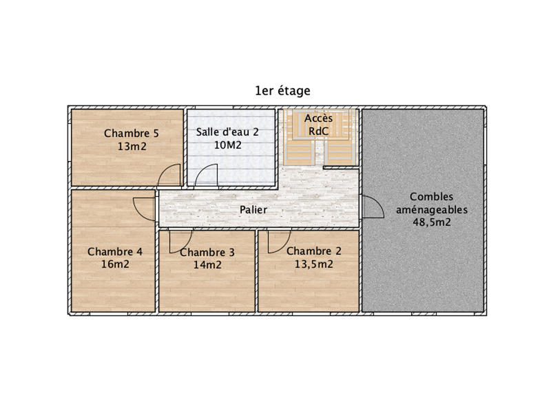 Maison - 185 m² - 7 pièces
