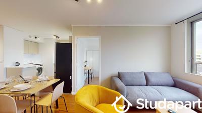 Chambre - 9 m² - 1 pièce