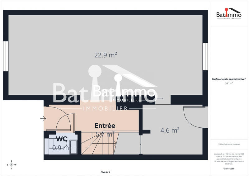Maison - 70 m² - 4 pièces