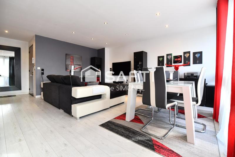 Appartement - 62 m² - 3 pièces