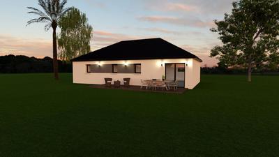 Maison - 80 m² - 4 pièces