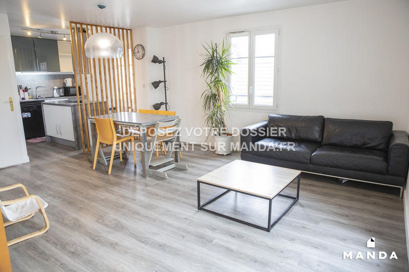 Chambre - 65 m² - 3 pièces