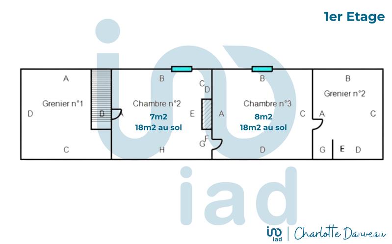Maison - 80 m² - 4 pièces