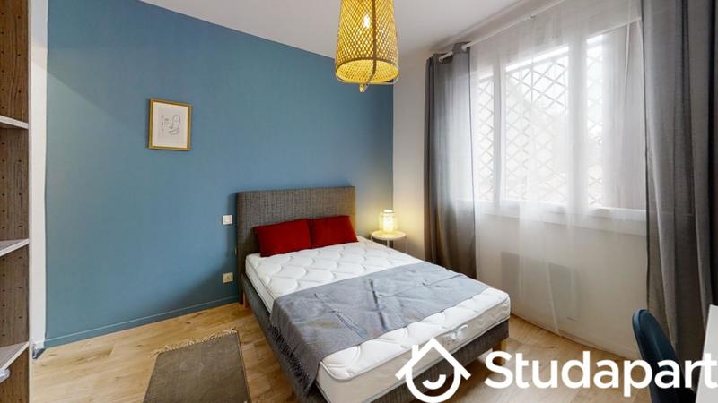 Chambre - 13 m² - 1 pièce