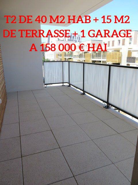 Appartement - 40 m² - 2 pièces