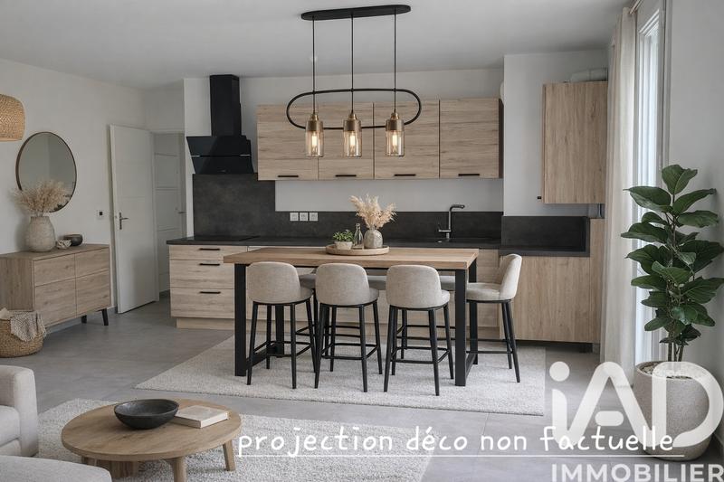 Appartement - 61 m² - 3 pièces