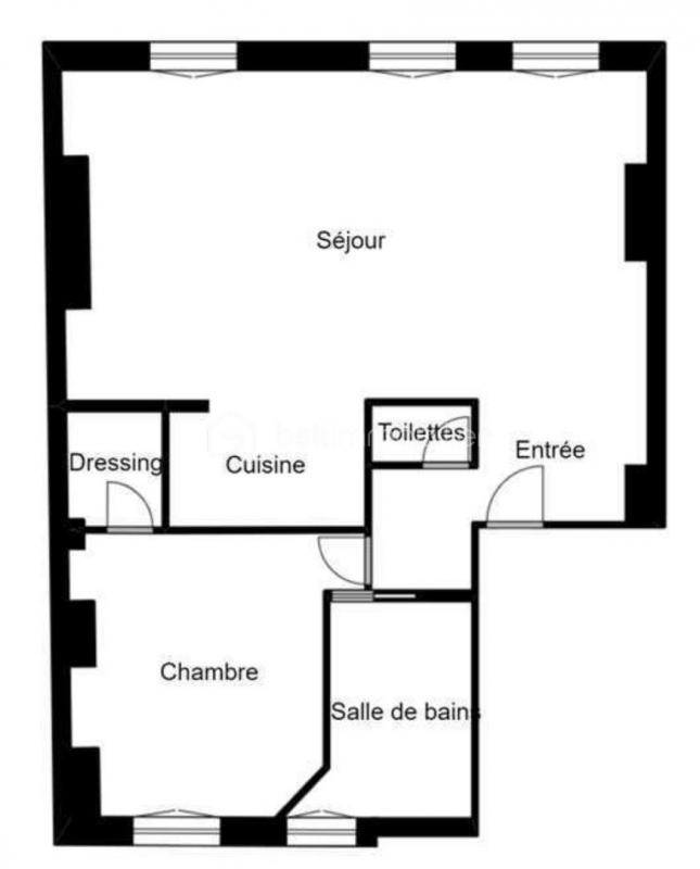 Appartement - 60 m² - 3 pièces