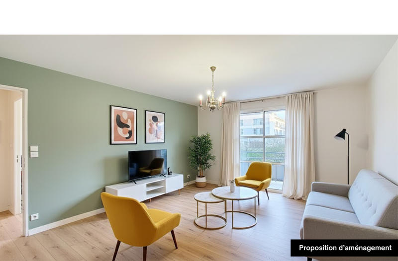 Appartement - 76 m² - 4 pièces