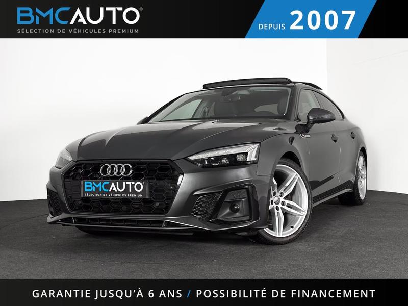 Audi A5 Sportback s-Line 35 Tdi 163ch s-Tronic Mhev Ja19p T.O Cuir Chauff Virtual Cockpit Camera Gps