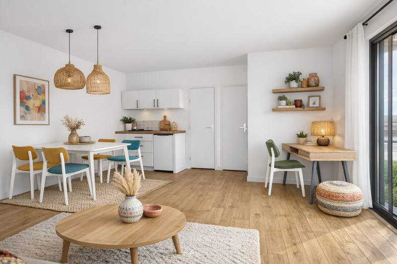 Appartement - 33 m² - 1 pièce