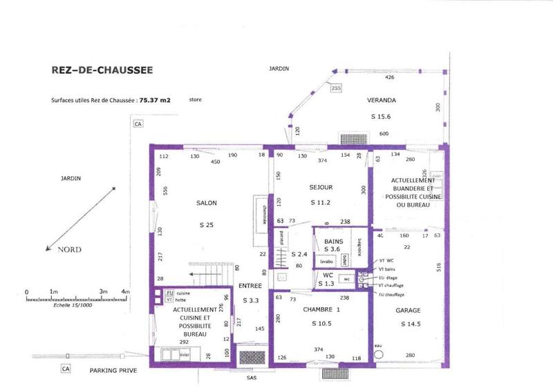 Maison - 120 m² - 6 pièces