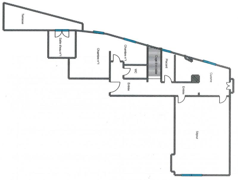 Appartement - 90 m² - 4 pièces
