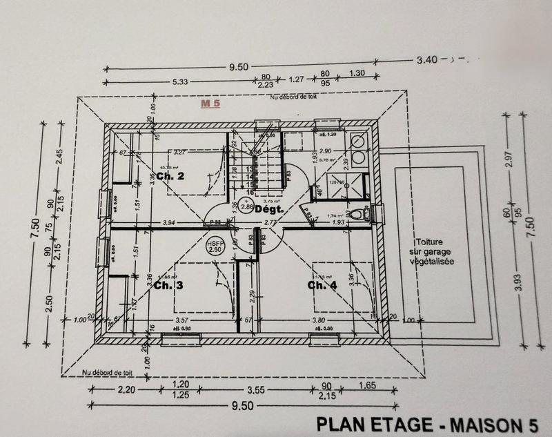 Maison - 109 m² - 5 pièces