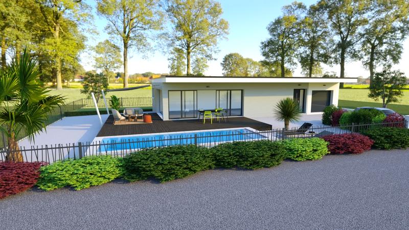 Maison - 95 m² - 5 pièces