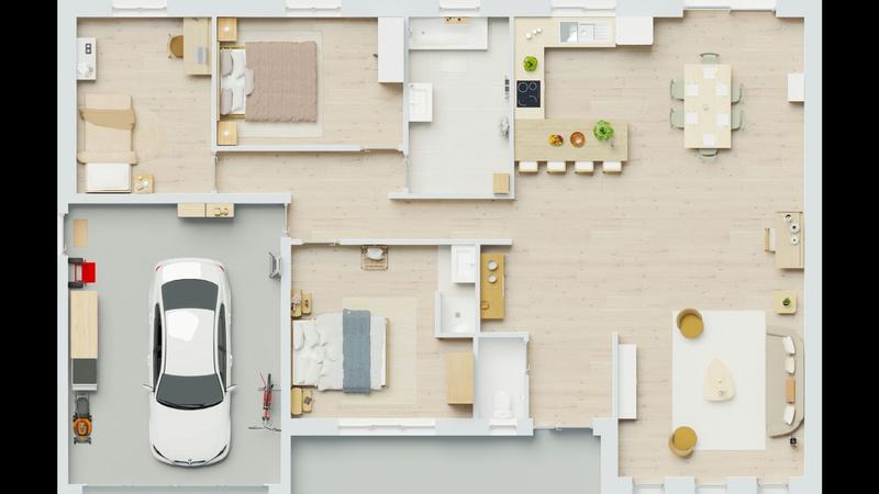 Maison - 115 m² - 4 pièces