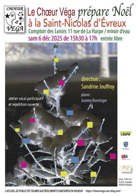 Concert répétition du Choeur Vega Evreux