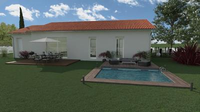 Maison - 80 m² - 4 pièces