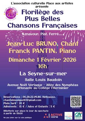 Florilège des plus belles chansons françaises