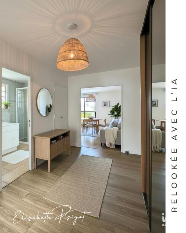 Appartement - 62 m² - 2 pièces