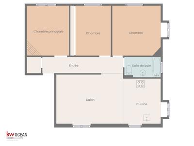 Appartement - 83 m² - 4 pièces