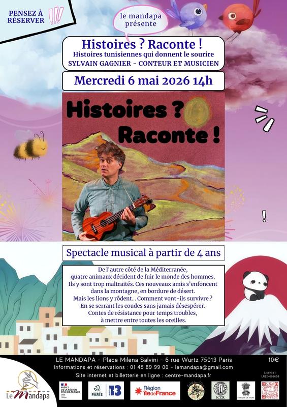 Histoires ? Raconte ! Histoires tunisiennes qui donnent le sourire