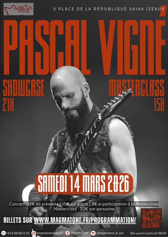 Masterclass et Showcase de Pascal Vigné