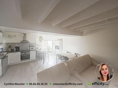 Maison - 60 m² - 3 pièces