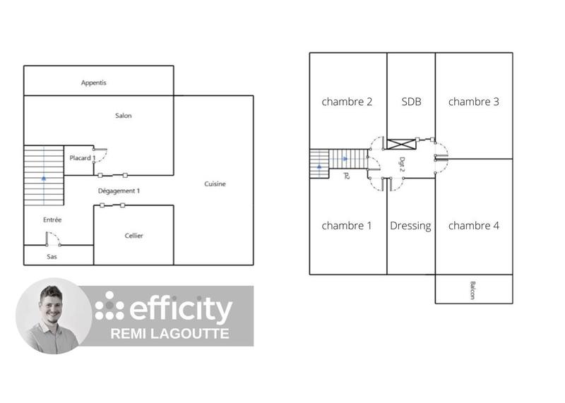 Maison - 108 m² - 5 pièces