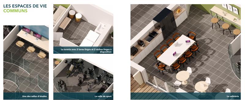 Appartement - 46 m² - 2 pièces