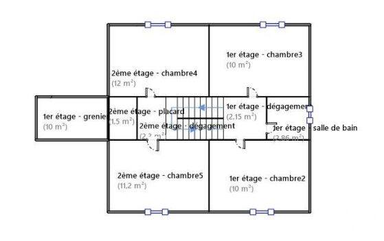 Maison - 150 m² - 7 pièces