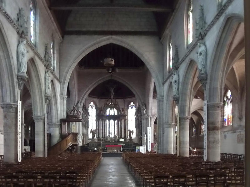 Festival Magnétik, exposition dans l'église