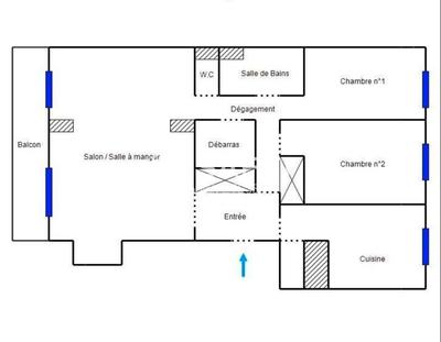Appartement - 79 m² - 4 pièces