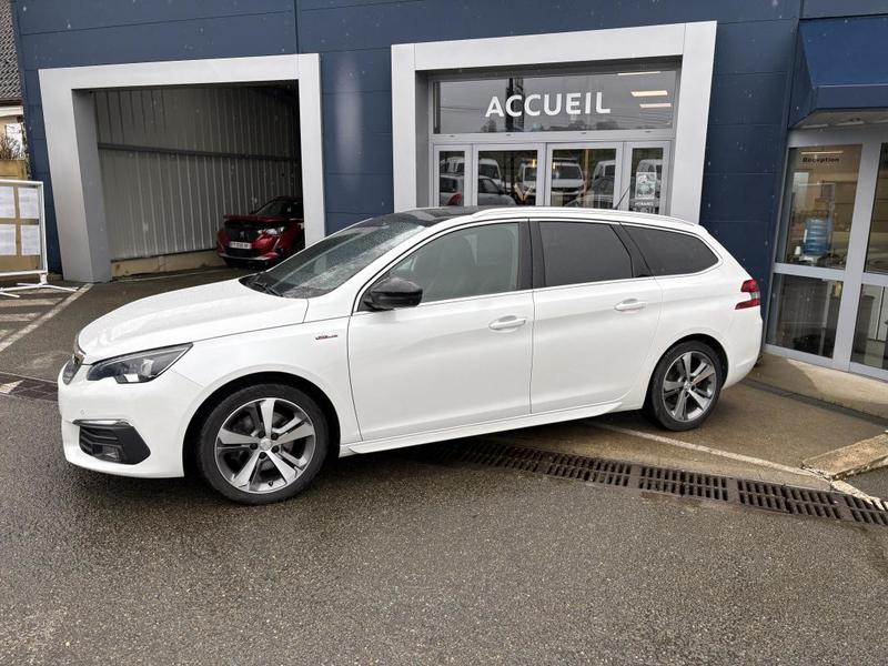 Peugeot 308 Sw 2.0 Bhdi 150cv Gt Line Eat6 - Attelage Siege Chauffant Massant Toit Panoramique