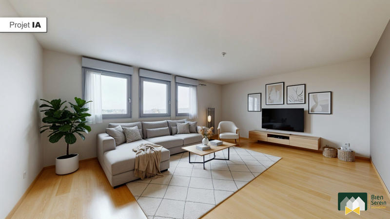 Appartement - 77 m² - 3 pièces